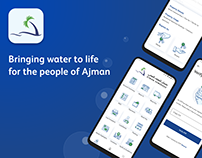 UI Design | Ajman Sewerage Mobile App