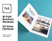 Bi-Fold Brochure/Flyer Mockups