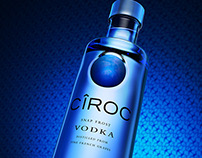 Ciroc vodka bottle poster
