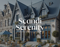 Hotel Scandi Serenity Branding (Fictive project)