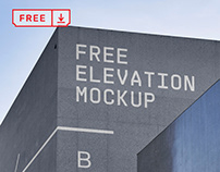 Free Elevation PSD Mockup