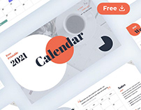 Ray • Free 2021 Calendar Template