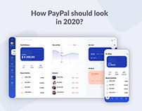 PayPal concept UI design