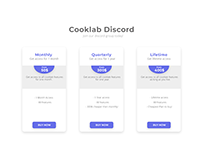 Redesign Cooklab subscriptions page