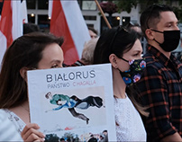 solidarity with Belarus in Lodz - event video
