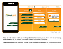 Rebrand of TRANS-CAB Services Pte Ltd (Graphic Studio