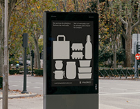Madrid City council's plastic usage campaign