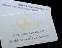 Logo & Visitenkarten für Göttin aller Göttinnen