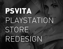 PSVITA Playstation Store Redesign