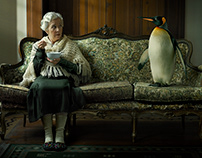 LADY AND THE PENGUIN