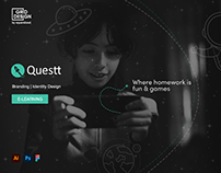 Questt - E-learning platform | Brand Identity Design