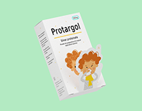 Protargol. Medicine for children