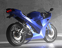Electric motorcycle design