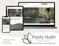 Branding & Website Design Concept - Puristic Health