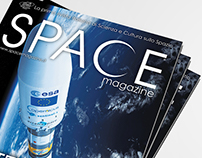 Logo e linea grafica per rivista Space Magazine