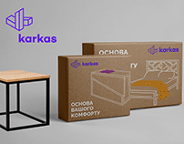 Karkas – metal&wood furniture branding