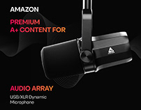 Amazon Premium A+ Content for Audio Array
