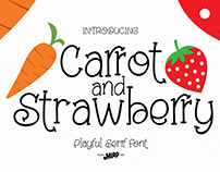 Carrot and Strawberry - Playful Serif Font