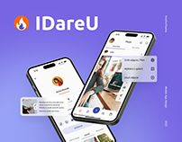 I Dare U App — Create And Take Part In Challenges
