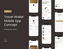 Travel Wallet - Concept Redesign