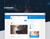 LinkedIn - Redesign Concept