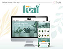 Little Leaf | Website Mockup 2022