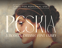 Peskia - Variable Font Family