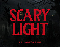 Scary Light Display Font