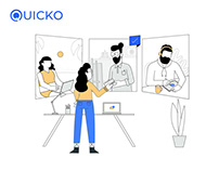 Quicko - Website Illustrations