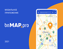 Мобильное приложение для сервиса bnMap.pro