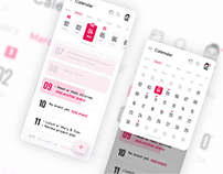 Calendar · App concept
