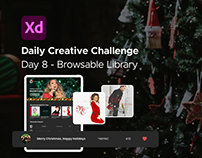 Christmas Music Library - XD Creative Challenge