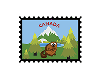 Illustration - Canada Postage Stamps