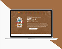 Experience Design for Discovery Website of IDEC2018
