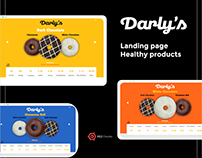 Darly's - Diseño Web para productos fitness