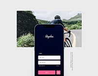 Rapha - UX/UI App Renewal Concept Design