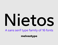 Nietos typeface