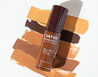 Makeup Product Photography - Brown skin Zaron Cosmetics