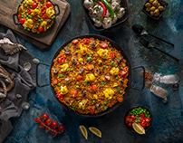 Paellapop Food photogrphy - KSA