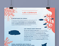 Poster - Coral reefs by Coral Guardian