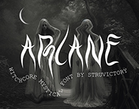 Arcane - Witchcore Mystical Font