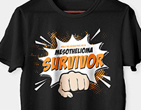 T-Shirt Series for Mesothelioma Survivors