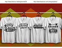Typography vector T-shirt Design