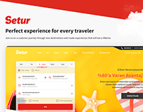 Setur Website Design