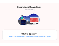 UX - 500 Internal server error