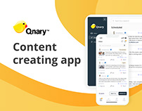 Qnary Content Creating App