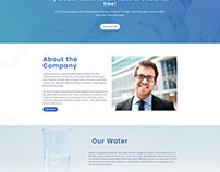 🌊 Water Delivery Website Template 🌊