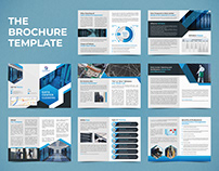 Professional 16 Pages Brochure Template for Client.