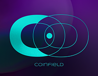 Coinfield. Landing page