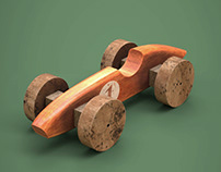 Wooden Car Toy 1